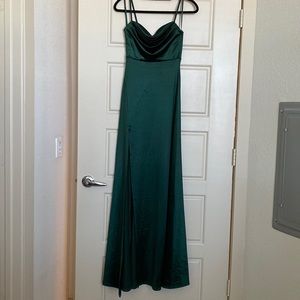 Emerald Green Dress